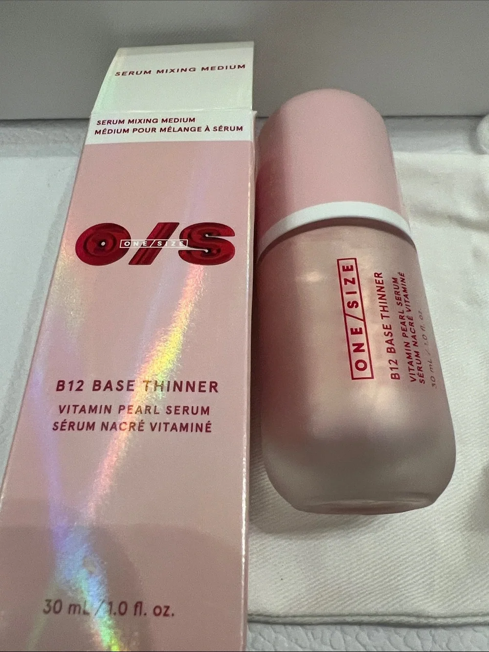 ONE/SIZE B12 Base Thinner Vitamin Pearl Serum